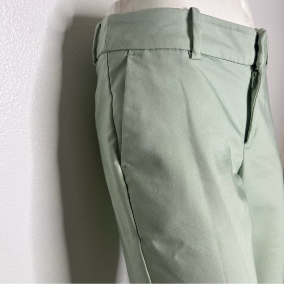 A New Day Sea-foam Green Stretch Ankle Crop Pants 2 - Picture 9 of 16